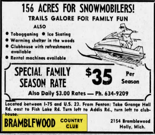 Bramblewood Country Club - Dec 15, 1972, Page 48 - The Flint Journal At Newspapers (newer photo)